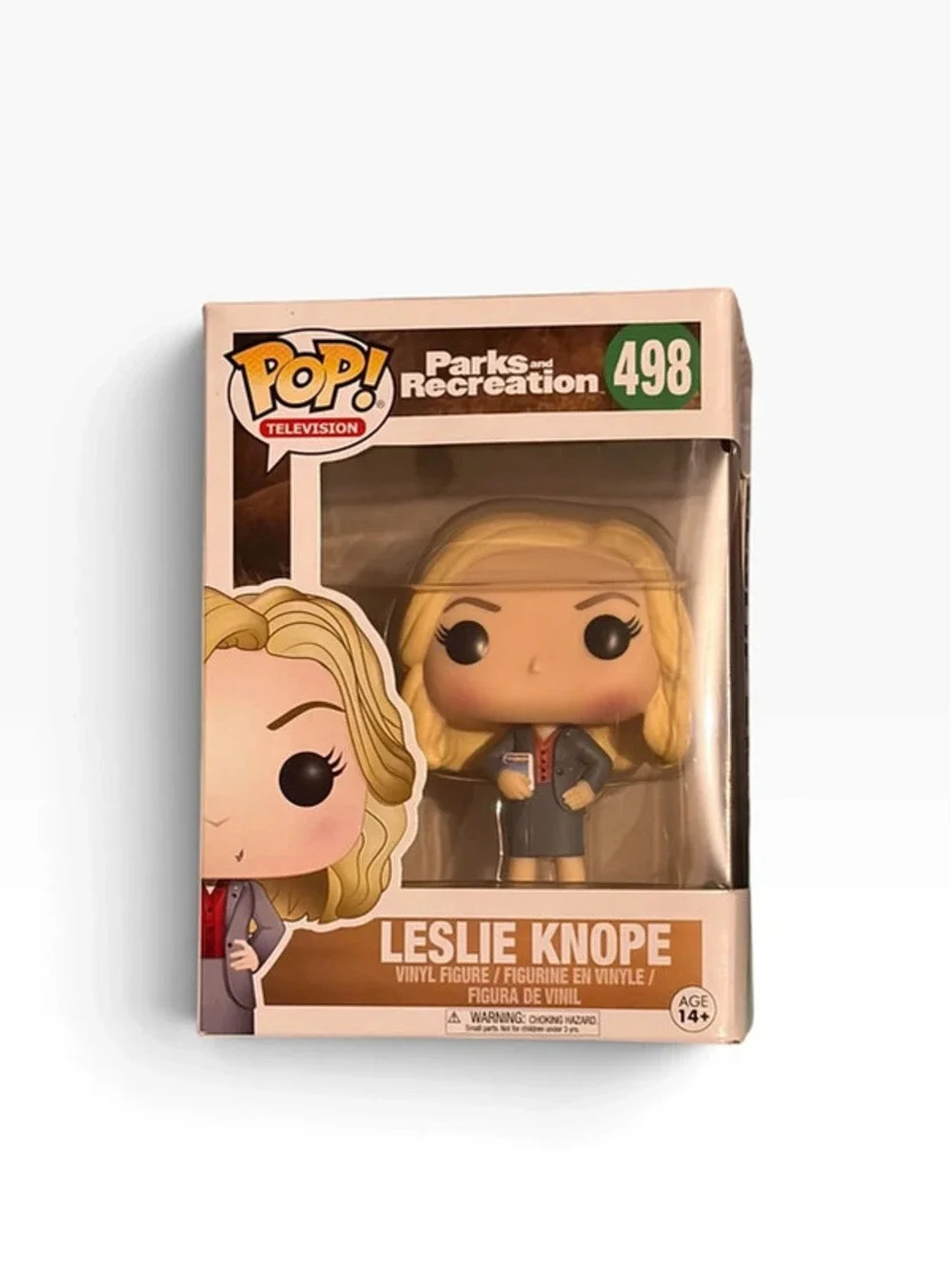 Funko Pop Parks and Recreation Leslie Knope #498 Vinyl Figure